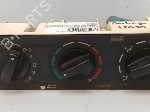 Airco bedieningspaneel CITROËN BERLINGO / BERLINGO FIRST MPV (MF_, GJK_, GFK_) 1.6 HDI 75 (MF9HW, GJ9HWC, GF9HWC, GN9HWC) (75 hp) 26960339