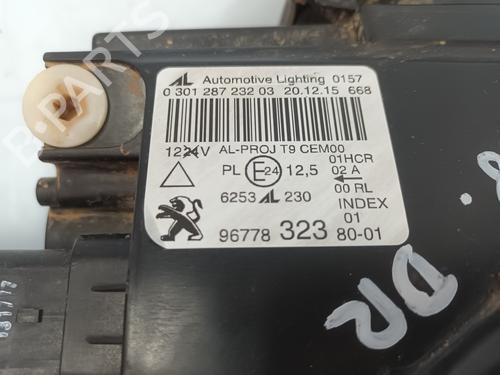 Right headlight PEUGEOT 308 II (LB_, LP_, LW_, LH_, L3_)  | BP29718559C29 