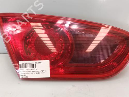 Used Left tailgate light SEAT LEON (1P1) [2005-2013]  29927402