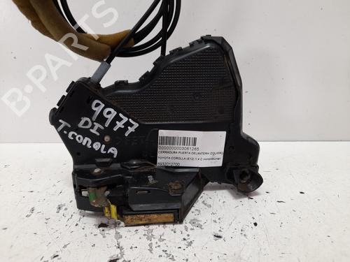 Used Front left lock TOYOTA COROLLA (_E12_) 1.4 VVT-i (ZZE120_, ZZE120R) (97 hp) 12786974