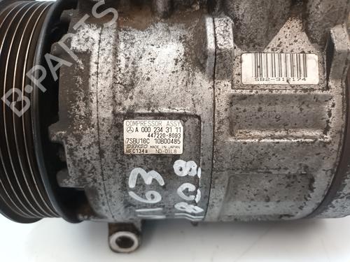 AC compressor MERCEDES-BENZ M-CLASS (W163) ML 270 CDI (163.113) | BP19645868M34 