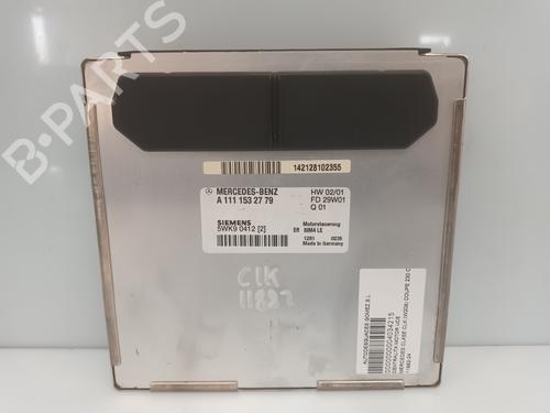 Used Engine control unit (ECU) MERCEDES-BENZ CLK (C208) CLK 230 Kompressor (208.348) (197 hp) 19921211
