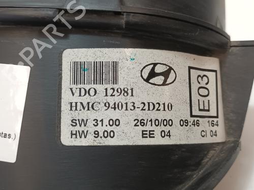 Instrument cluster HYUNDAI ELANTRA III (XD) 1.6 | BP12786771C47 