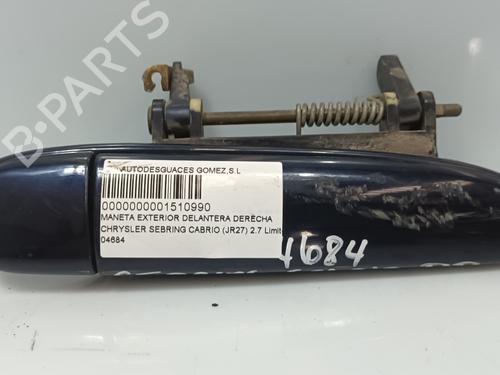 Front right exterior door handle CHRYSLER SEBRING Convertible (JR) 2.7 V6 24V 12062000 | AZUL OSCURO  |