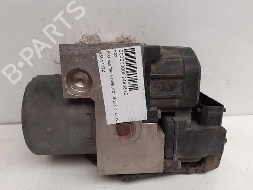 Used ABS pump FIAT MULTIPLA (186_) 1.9 JTD 105 (186AXB1A) (105 hp) 12758381
