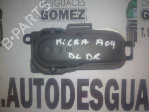 Used Front right interior door handle Front right interior door handle NISSAN MICRA III (K12) 1.2 16V (65 hp) 12795933 12795933