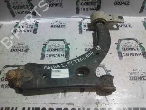 Used Left front suspension arm MAZDA 2 (DY) 1.4 CD (68 hp) 12756414