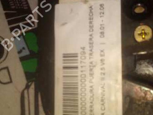 Rear right lock KIA CARNIVAL II (GQ) 2.5 V6 | BP12694363C99 