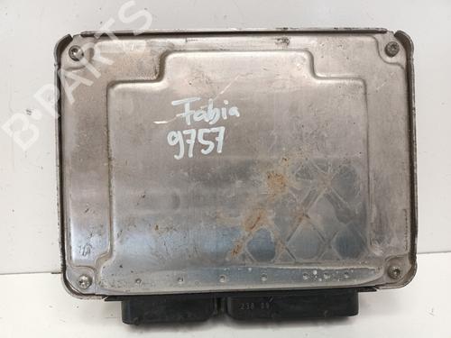 Engine control unit (ECU) SKODA FABIA I (6Y2)  | BP12784894M57 