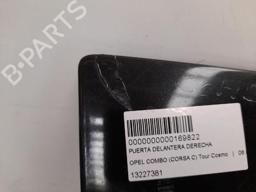 Right front door OPEL COMBO Box Body/MPV 1.3 CDTI 16V | BP12717486C3