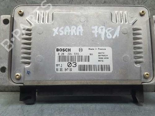 Engine control unit (ECU) CITROËN XSARA (N1) 1.6 16V | BP12755314M57 