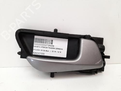 Used Rear right interior door handle HYUNDAI i20 II (GB, IB) [2014-2021]  12851604