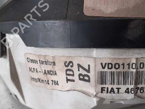 Instrument cluster FIAT MULTIPLA (186_) 1.9 JTD 105 (186AXB1A) | BP12720775C47 