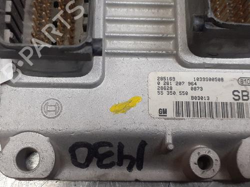 Engine control unit (ECU) OPEL AGILA (A) (H00) 1.2 16V (F68) | BP12691263M57 