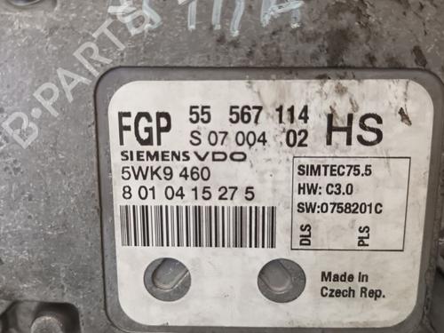 Engine control unit (ECU) OPEL ASTRA H (A04) | BP29927392M57