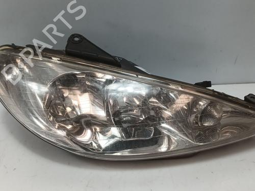 Used Right headlight Right headlight PEUGEOT 206 Hatchback (2A/C) 1.6 16V (109 hp) 34605060 34605060