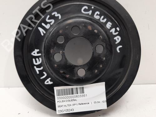 Pulley SEAT ALTEA (5P1)  | BP13985790M122 