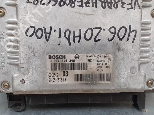Engine control unit (ECU) PEUGEOT 406 (8B) 2.0 HDI 110 | BP12756911M57 