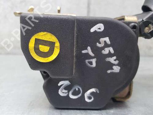 Rear right seatbelt PEUGEOT 206 Hatchback (2A/C) 2.0 HDI 90 | BP12721487I28 