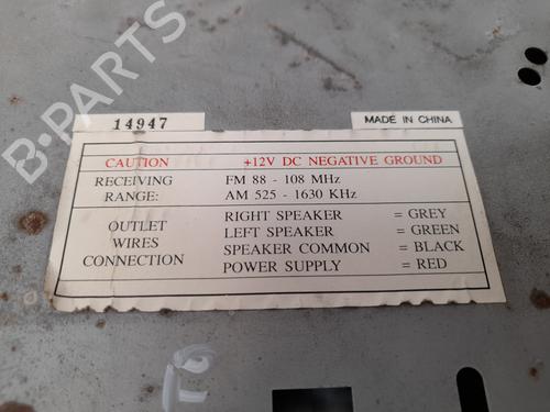 Bilradio FIAT DUCATO Van (230_)  | BP12851344E6 