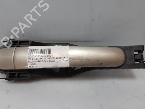 rear-right-exterior-door-handle-skoda-superb-i-3u4-2001-2002-2003-2004-2005-2006-2007-2008-36420706 main image