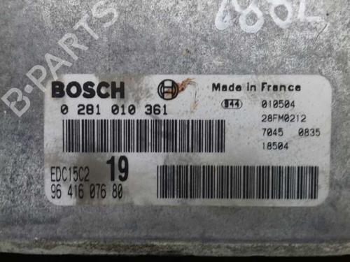 Engine control unit (ECU) PEUGEOT 406 (8B) 2.0 HDI 90 | BP12753616M57 