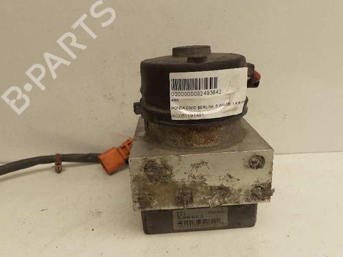 Used ABS pump HONDA CIVIC VI Fastback (MA, MB) 1.4 i (MA8, MB2) (75 hp) 12758402