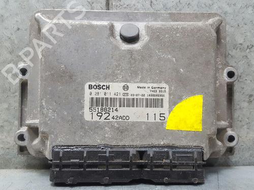 Used Engine control unit (ECU) FIAT STILO Multi Wagon (192_) 1.9 JTD (115 hp) 12815917