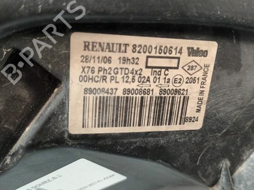 Left headlight RENAULT KANGOO (KC0/1_) 1.5 dCi | BP20107588C28 