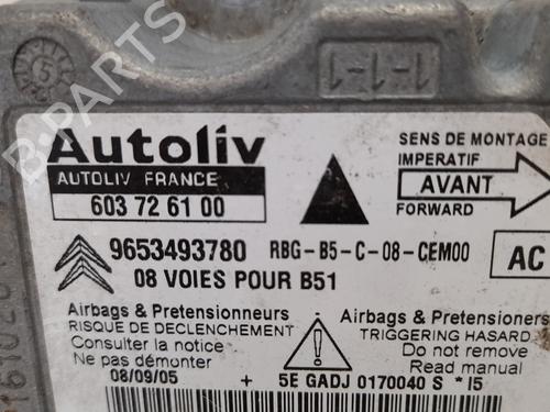 ECU airbags CITROËN C4 I (LC_)  | BP12768562M53 