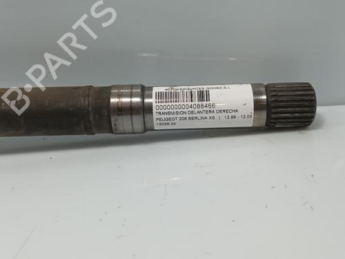 Right front driveshaft PEUGEOT 206 Hatchback (2A/C) 2.0 HDI 90 | BP21671366M39 