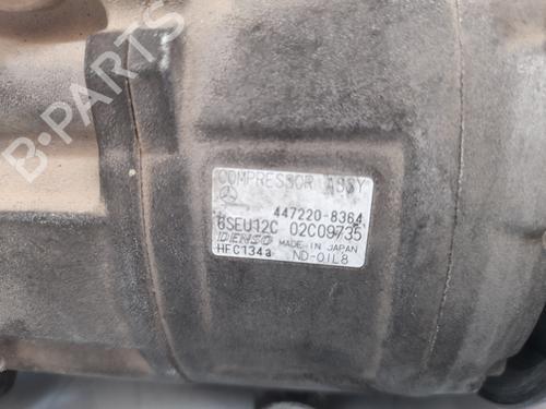 AC compressor MERCEDES-BENZ A-CLASS (W168) A 140 (168.031, 168.131) | BP19574510M34 