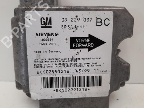 Used ECU airbags OPEL ASTRA G Hatchback (T98) 1.6 16V (F08, F48) (101 hp) 12766490