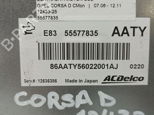 Engine control unit (ECU) OPEL CORSA D (S07)  | BP29983833M57