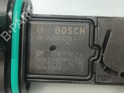 Mass air flow sensor OPEL MOKKA / MOKKA X (J13) | BP30909055M95