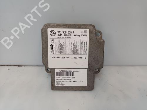 Kollisjonspute styreenhet SKODA SUPERB I (3U4) 1.9 TDI (115 hp) 28357040
