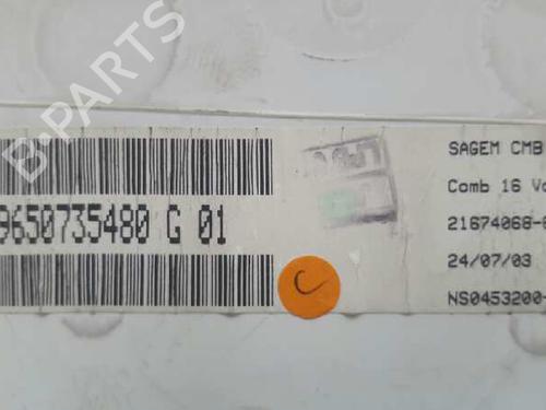 Instrument cluster CITROËN C3 I (FC_, FN_) 1.4 HDi | BP12747846C47 