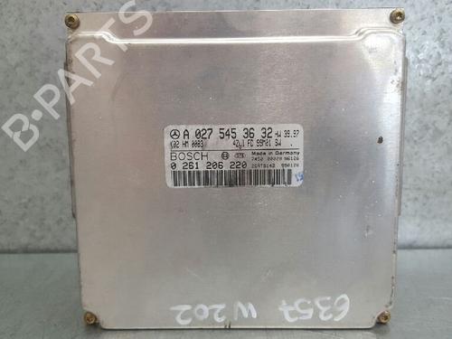 Calculateur moteur (ecu) MERCEDES-BENZ C-CLASS T-Model (S202) C 200 T (202.080) (136 hp) 12733230
