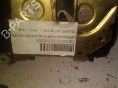 Front left lock PEUGEOT 307 (3A/C) 1.6 16V | BP12741238C98 