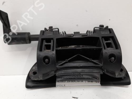 Rear left exterior door handle PEUGEOT 206 Hatchback (2A/C) 1.4 LPG | BP12779250C130 