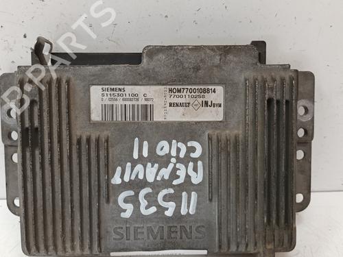 Used Engine control unit (ECU) RENAULT CLIO II (BB_, CB_) 1.4 (B/CB0C, B/CB0S) (75 hp) 17832982