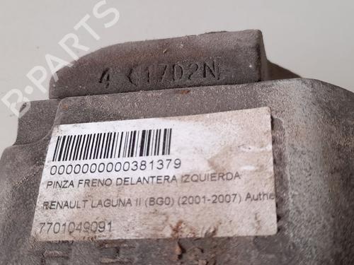 Left front brake caliper RENAULT LAGUNA II (BG0/1_) 2.2 dCi (BG0F) | BP12796076M105 