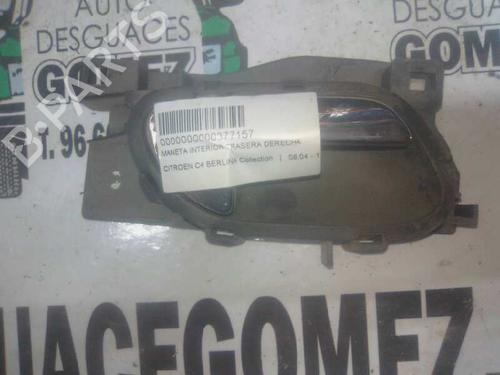 Used Rear right interior door handle Rear right interior door handle 12795398 12795398