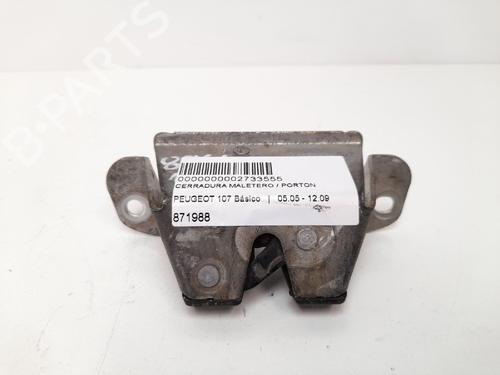 Used Tailgate lock PEUGEOT 107 (PM_, PN_) 1.0 (68 hp) 12774485