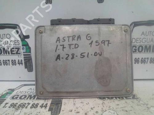 Engine control unit (ECU) OPEL ASTRA G Hatchback (T98) 1.7 DTI 16V (F08, F48) | BP12805226M57 