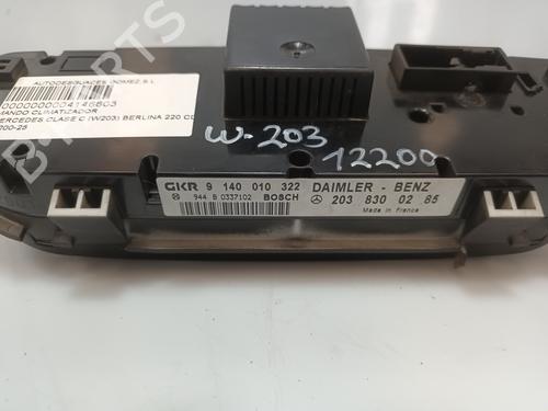 Commande Chauffage MERCEDES-BENZ C-CLASS (W203)  | BP27379118I5 