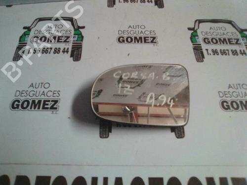 Used Left mirror glass OPEL CORSA B (S93) [1993-2009]  18706939