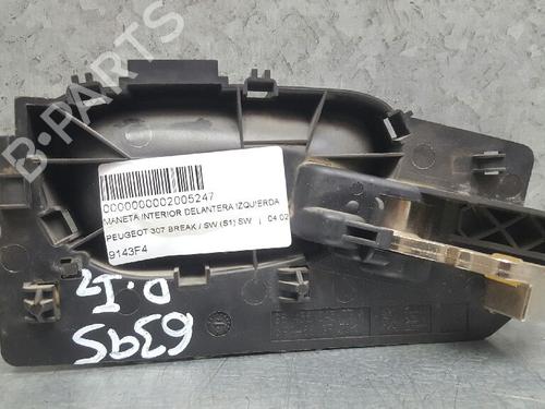 Front left interior door handle PEUGEOT 307 Break (3E) 2.0 HDI 90 | BP12733845I13 