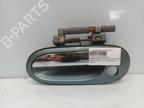 Used Front left exterior door handle NISSAN ALMERA TINO (V10) 2.2 dCi (115 hp) 26121770