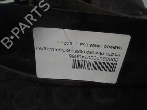 Right tailgate light DAEWOO LANOS (KLAT) 1.3 | BP12810387C80 